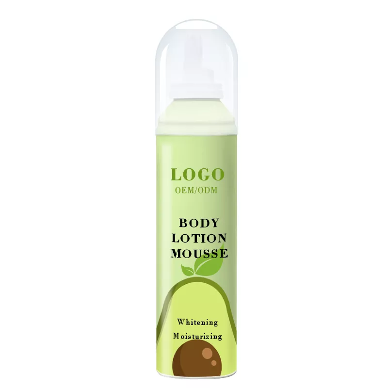 Təmiz gözəllik quru dəri çırpılmış bədən losyonu mousse