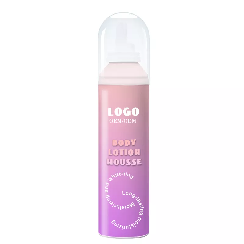 Köpük bulud yüngül sıx bədən losyonu mousse